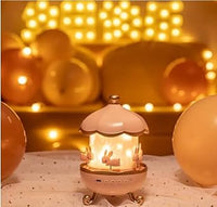 Bunny Carousel Star Projector Lamp with 6 Set Films