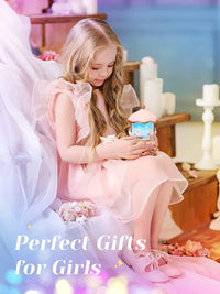 Bunny Carousel Star Projector Lamp with 6 Set Films